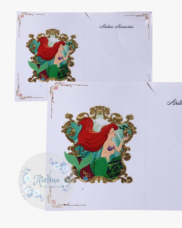 Producto - Tarjeta Ariel La Sirenita (1 unidad)
