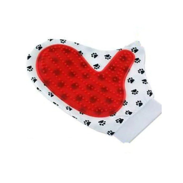 Producto - Guante con cepillo plástico para perros y gatos