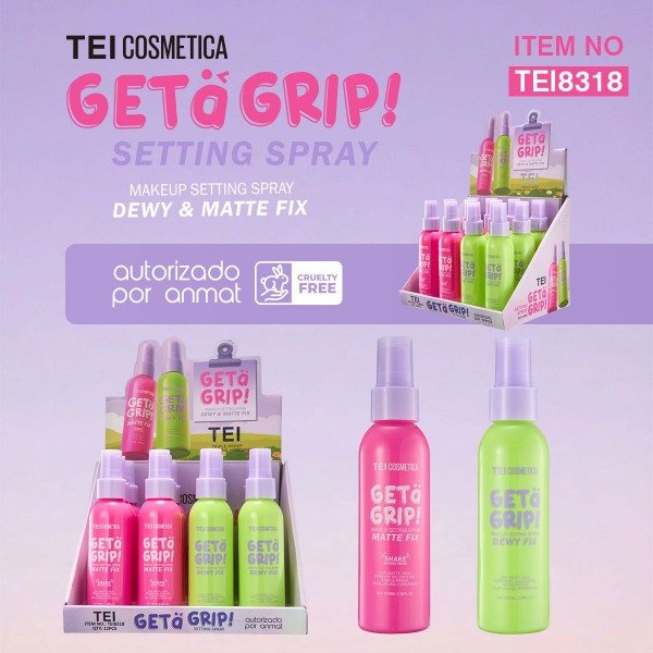 Producto - FIJADOR DE MAQUILLAJE GET A GRIP TEI COSMETICA TEI8318