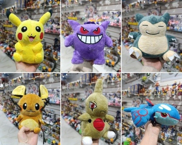 Producto - Peluches  Pokemon (Ingrese para elegir) 15 cm a 24 cm