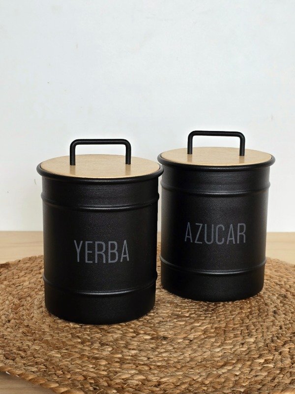 Producto - Set tarros negro - 1