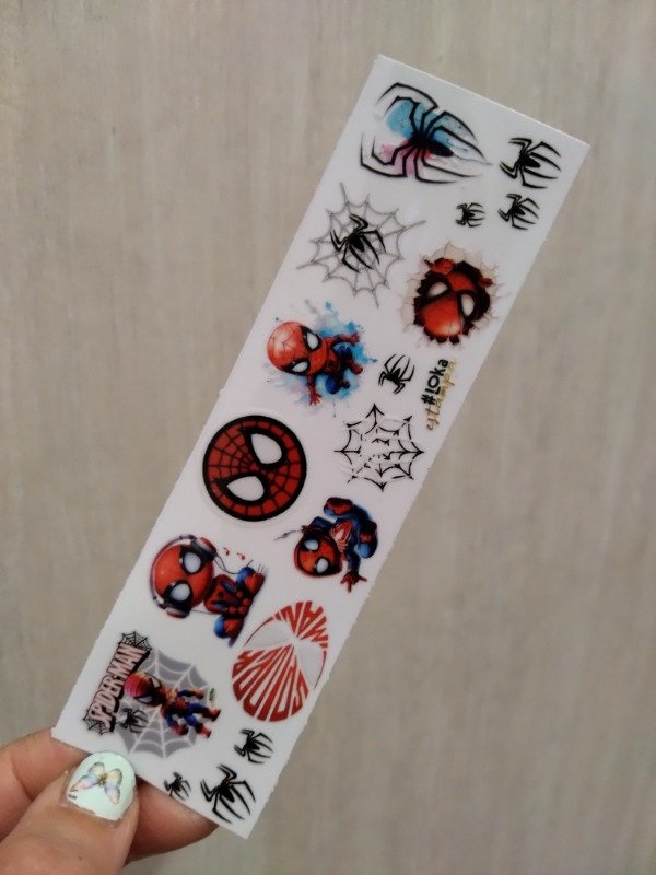 Producto - UV Tiritas 4x14cm Hombre Araña