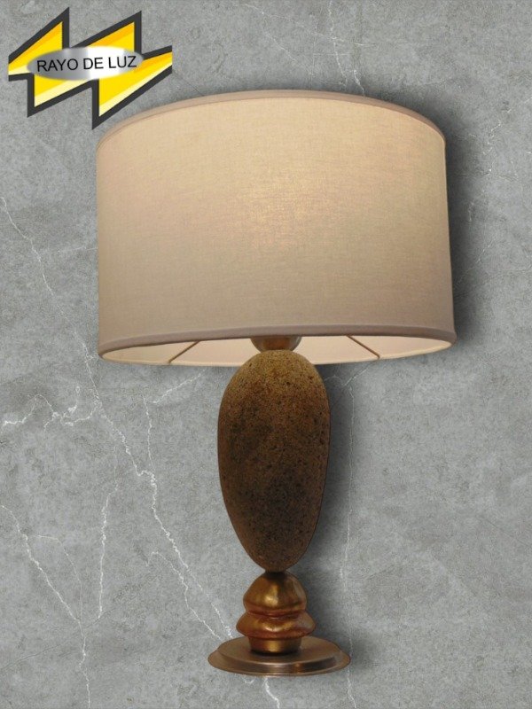 Producto - #1502 Lámpara Velador Piedra