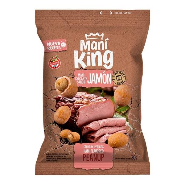 Producto - King Mani Crocante Jamon x80gr