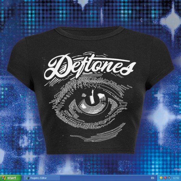 Producto - Deftones Eye - baby tee
