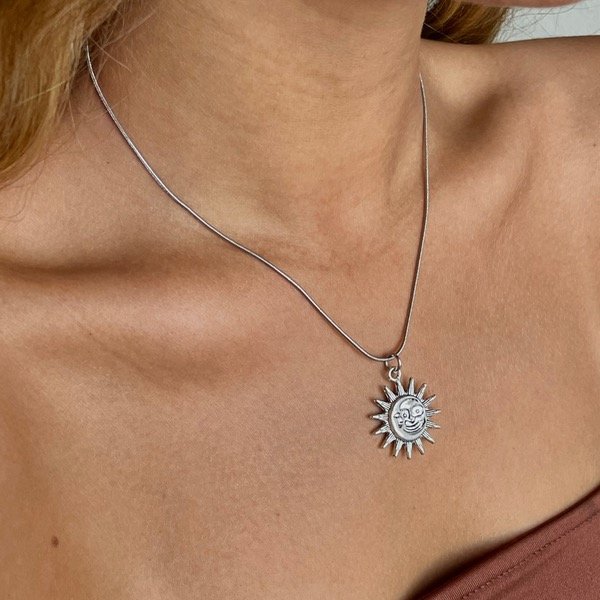 Producto - COLLAR ÁNGEL SOL Y LUNA