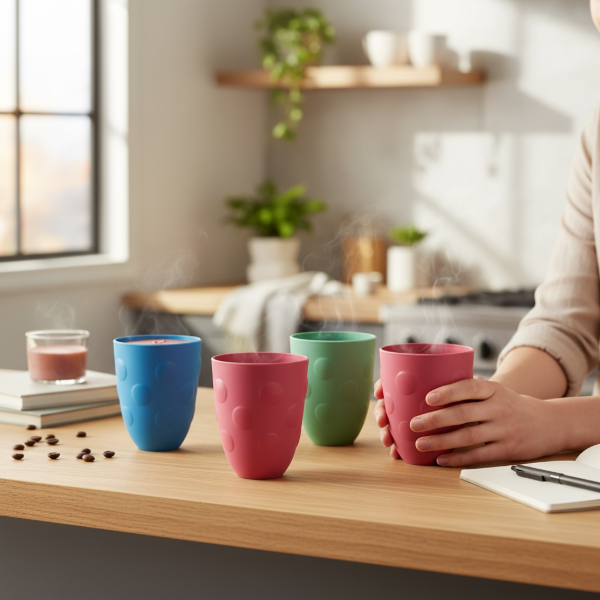 Producto - GANGA - SET VASOS SURTIDOS PLASTICOS X 4