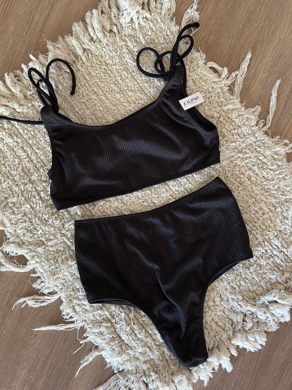 Producto - BL GINEBRA TOP DE ATAR Y LESS ALTA DE MORLEY NEGRA