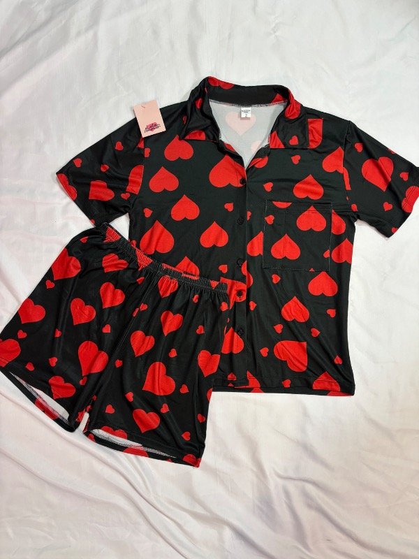 Producto - CAMISERO CORTO CORA ROJO - 0