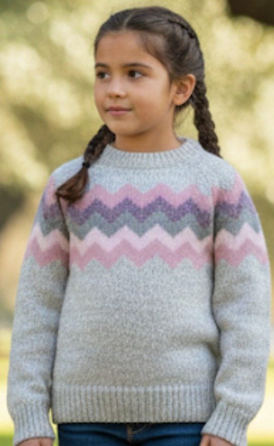 Producto - SWEATER GUARDA ZIGZAG ROSA
