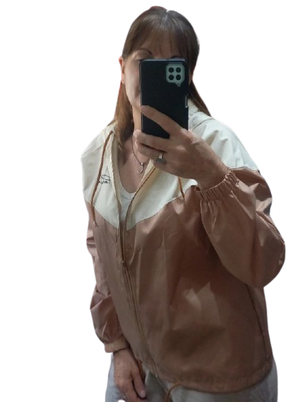 Producto - Campera Rompeviento tonos tostados