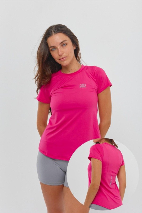 Producto - REMERA STRETCH FUCSIA