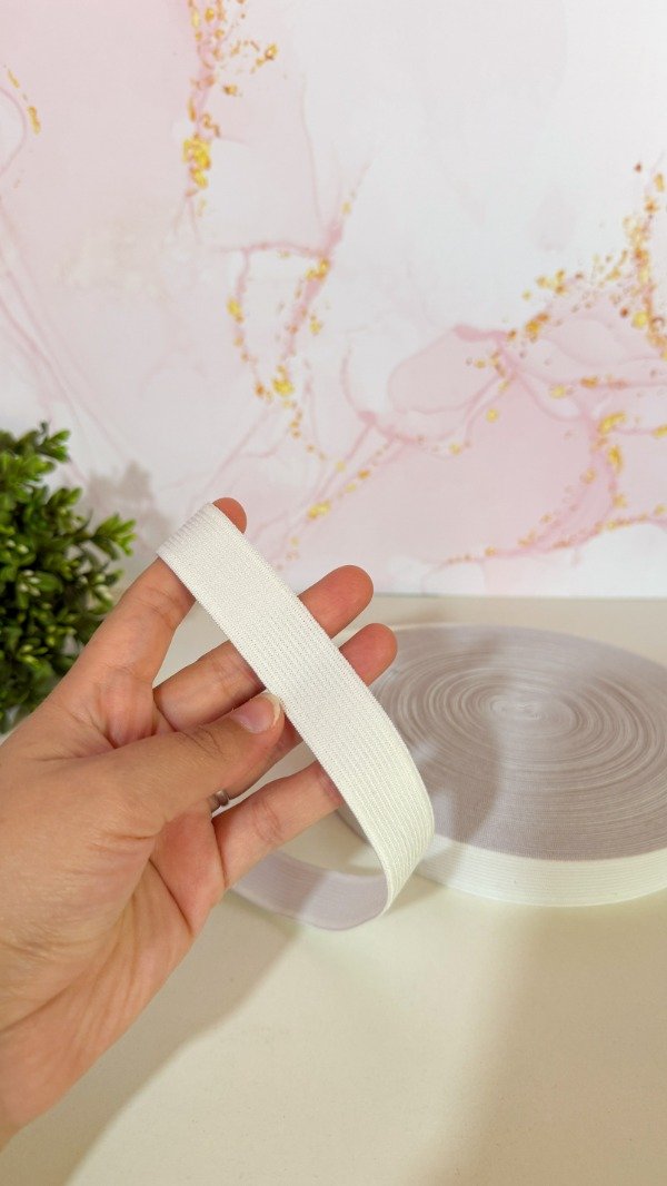 Producto - Elástico 20mm blanco - 3 mts