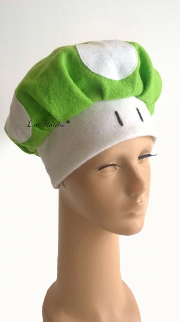 Producto - gorro Hongo Verde Mario - 1