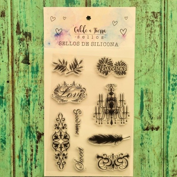 Producto - Sellos de silicona LOVE