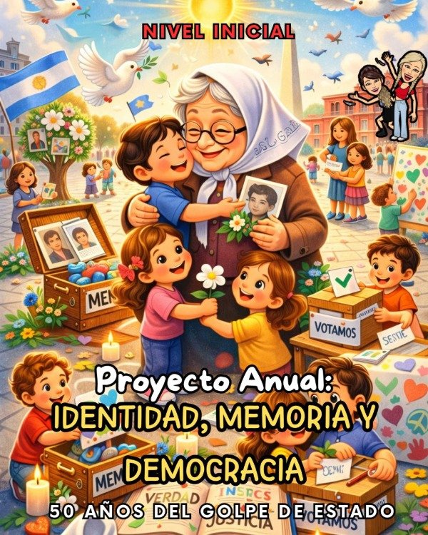 Producto - PROYECTO ANUAL. IDENTIDAD MEMORIA Y DEMOCRACIA. 50 años del golpe. INICIAL