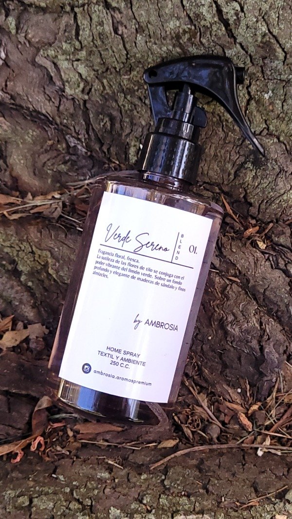 Producto - Verde Sereno - Spray textil y ambiental