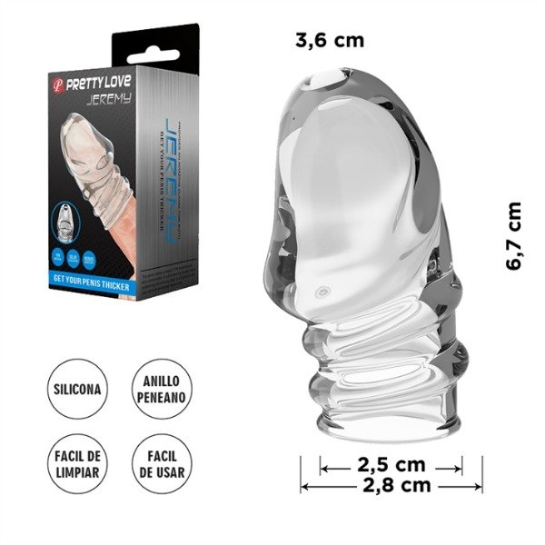 Producto - Funda para la cabeza del pene de material TPR