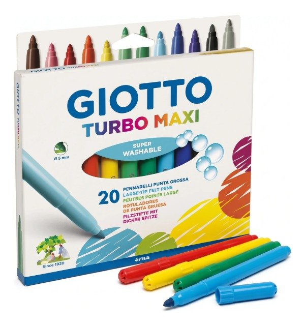 Producto - Marcador Maxi Giotto X 20 455000ES - 0