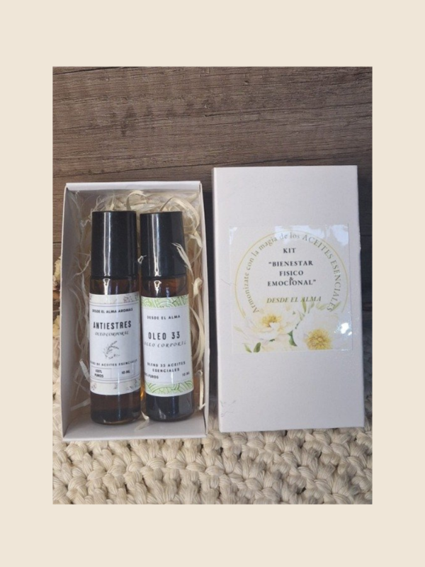 Producto - kit blend de aceites esenciales puros