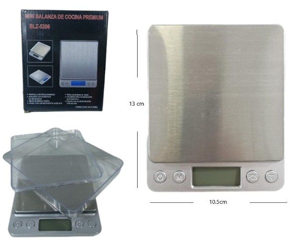 Producto - HE1494 BALANZA DIGITAL DE COCINA DE ALTA PRECISION