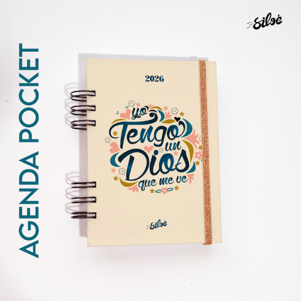 Producto - AGENDA POCKET - Un Dios que me ve