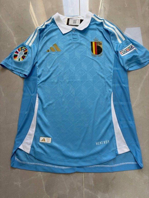 Producto - Belgica visitante con parches Euro 2024 Version Jugador