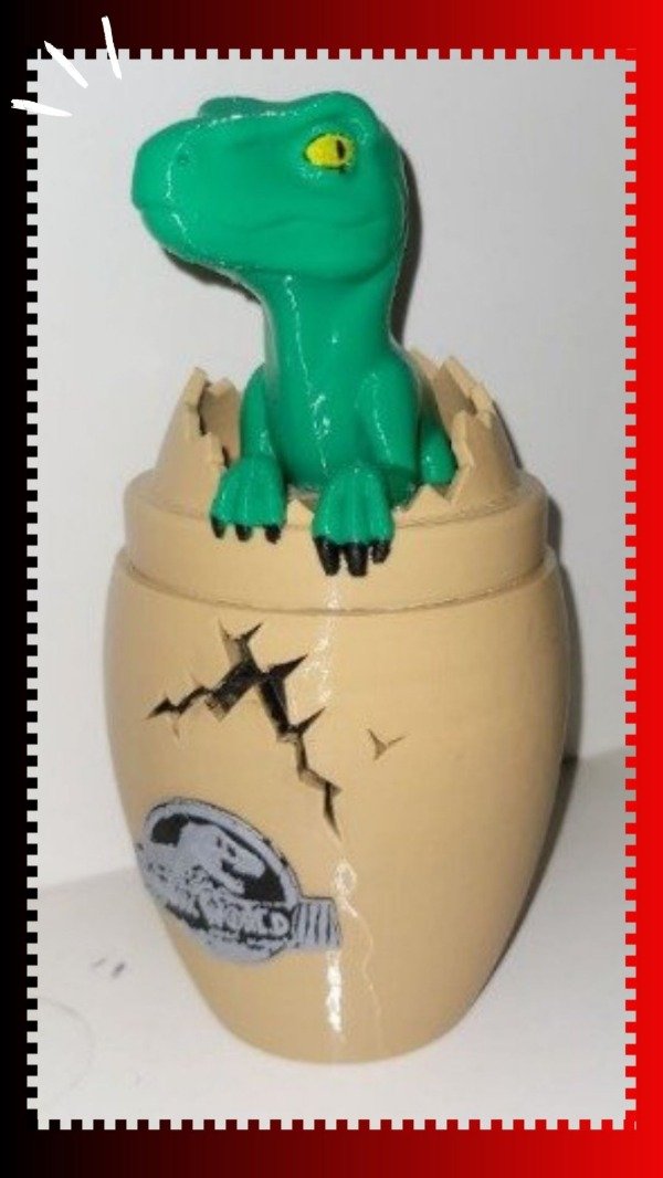 Producto - Vaso dino huevo