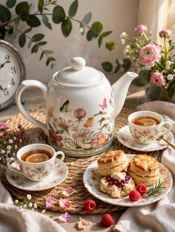 Producto - Tetera de porcelana - 0