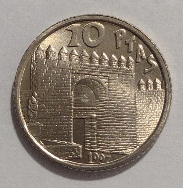 Producto - España 10 pesetas 1997 Séneca KM# 982 - 1