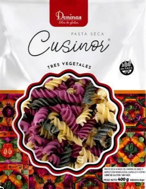 Producto - FIDEOS 3 VEGETALES CUSINOR