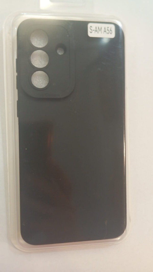 Producto - Funda Silicone Case Negro para Samsung A56