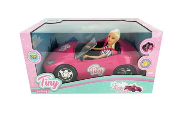 Producto - MUÑECA TINY CON AUTO - 9398