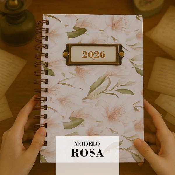 Producto - AGENDA 2026 - Mod. Rosa Vintage