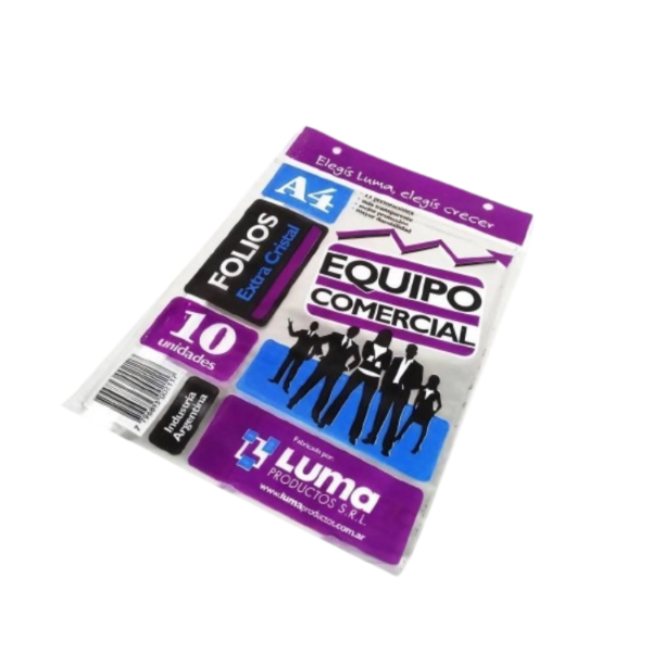 Producto - FOLIOS N3 LUMA X 10UNI