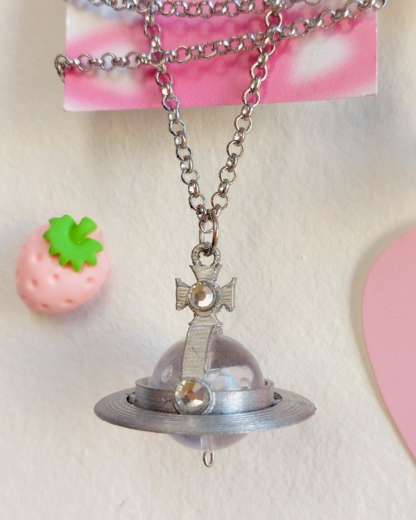 Producto - COLLAR Y AROS 3D VIVIENNE - NANA
