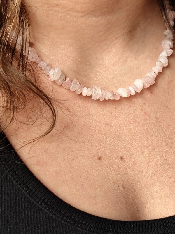 Producto - GARGANTILLA MÁGICA CUARZO ROSA