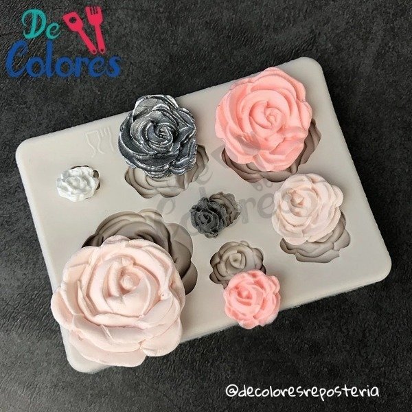 Producto - Molde rosas x 7