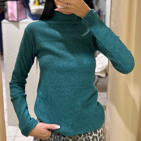 Producto - POLERA LANILLA PREMIUM VERDE INGLES