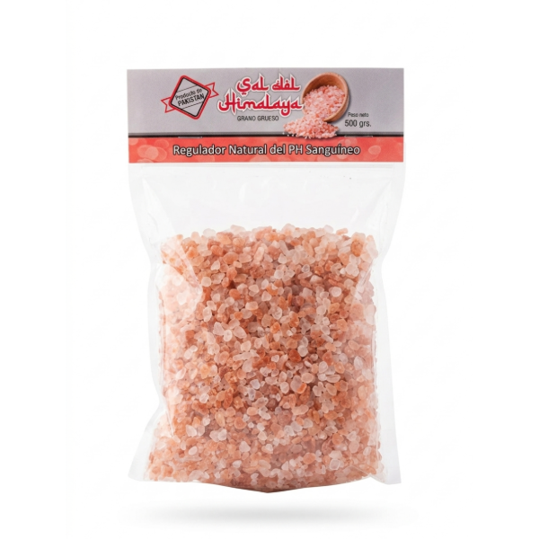 Producto - Sal del Himalaya de Grano Grueso x 500g
