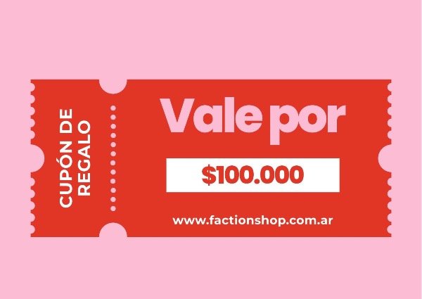 Producto - Vale para regalar 100
