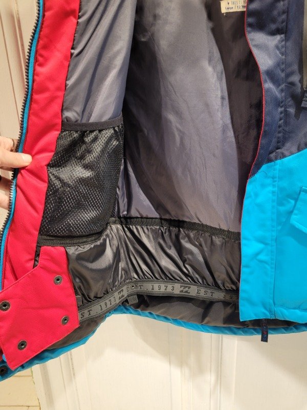 Producto - Campera de ski BILLABONG con trampa de nieve-Talle 12 años- PRECIO:200X - 3