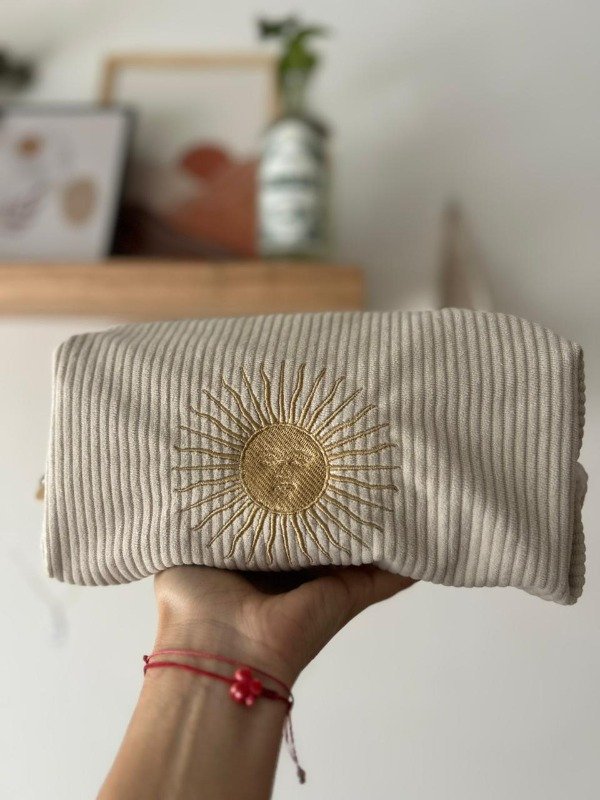 Producto - Neceser- Cartuchera Sol corderoy