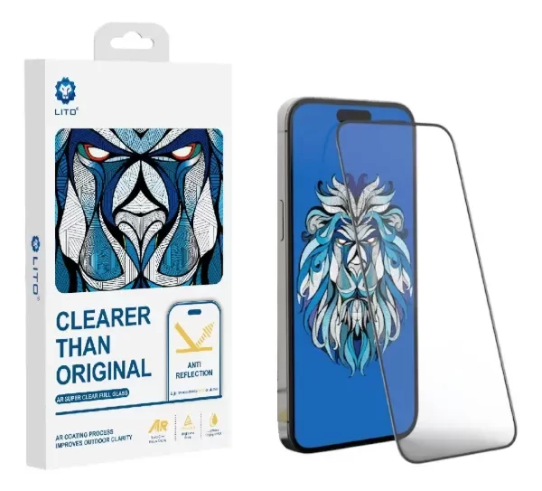 Producto - Vidrio Templado Anti Reflejo Lito Para iPhone 16 Pro Max