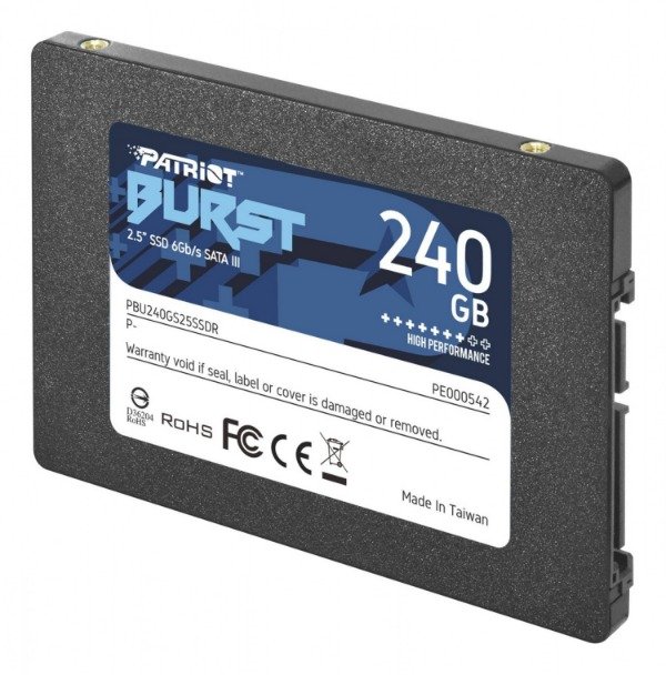 Producto - DISCO SSD PATRIOT BURST ELITE SOLID 240 GB SATA3 PE000776
