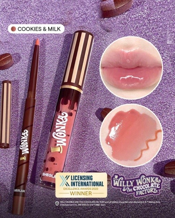 Producto - SHEGLAM x Willy Wonka LIP DÚO
