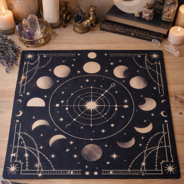 Producto - Paño Setup de Bruja. Base Mística para Tarot y Rituales