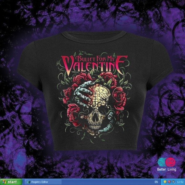 Producto - Roses - baby tee