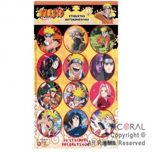 Producto - STICKERS DECORATIVOS NARUTO