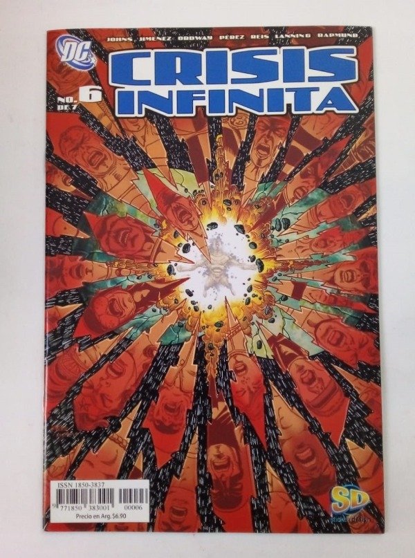 Producto - Crisis infinita #6 - Johns Jimenez - SD DC Comics